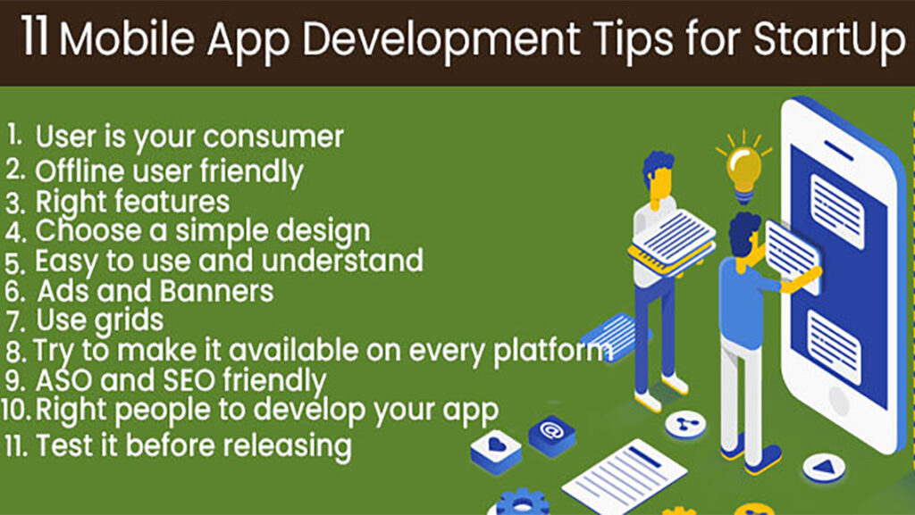 11 Mobile App Development Tips for StartUp