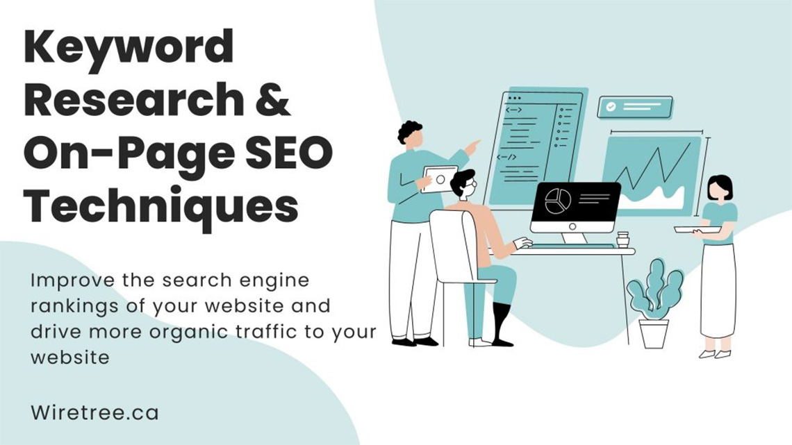 Keyword research and on-page SEO techniques for higher search rankings