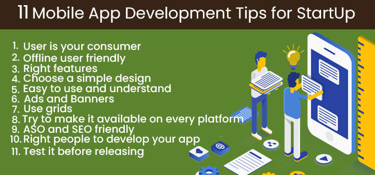 11 Mobile App Development Tips for StartUp