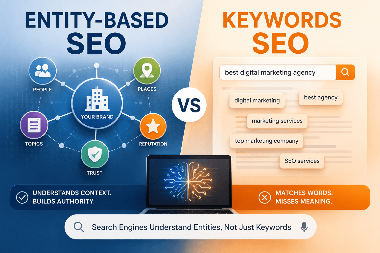 Entity-Based SEO vs Keywords Entity-Based SEO vs Keywords